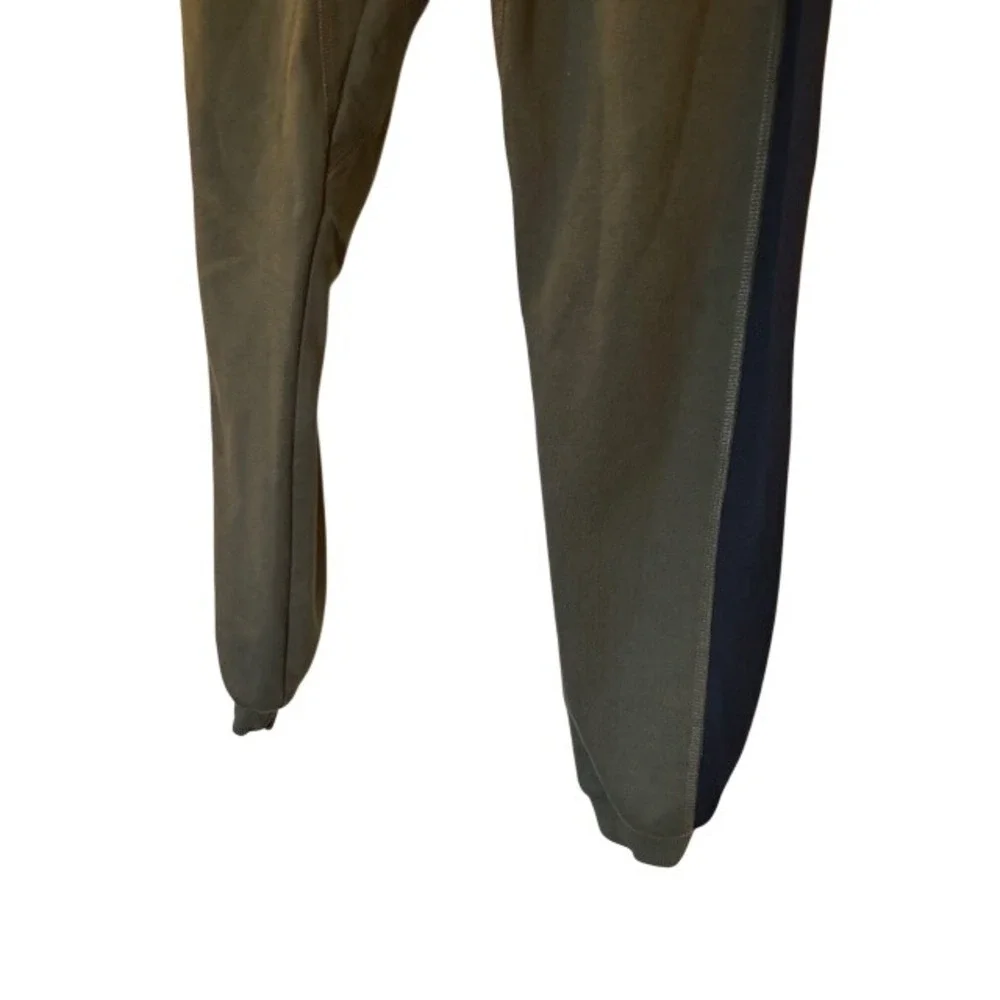 YoungLA Men's Olive Green Black Joggers Sweatpants YLA Logo Size M